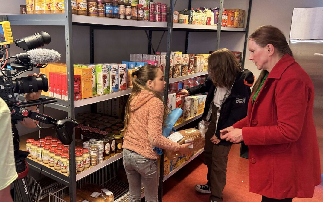 Emma en haar kinderen maken graag gebruik van de Ontbijtwinkel